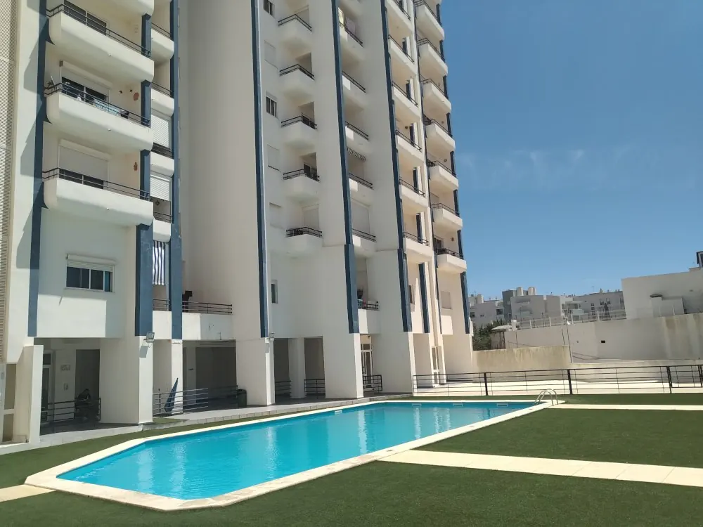 Piscina do condomínio da Casa Búzios