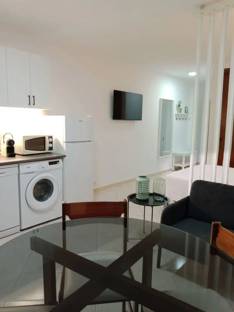 Zona de refeições do Apartamento Balaia