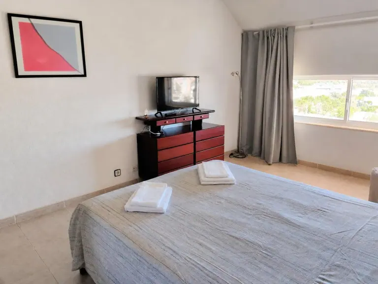 Double bed at Casa Búzios