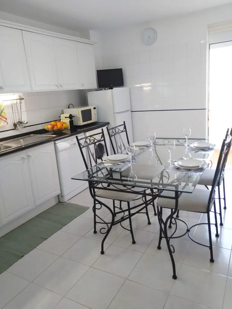 Cozinha equipada da Casa Tartaruga
