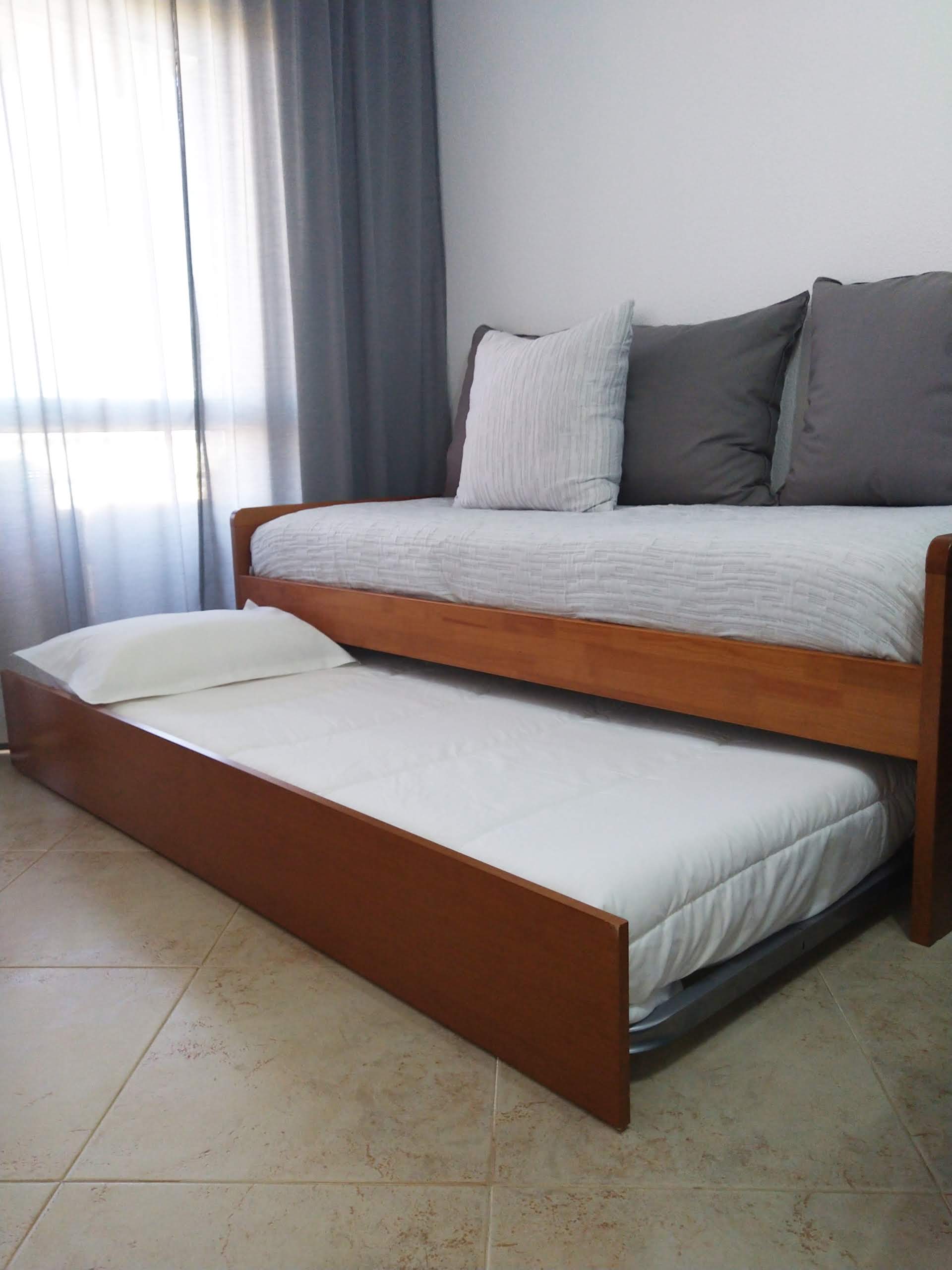 Sala da Casa Tartaruga com camas individuais